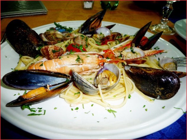 ペスカトーラのリングイネ