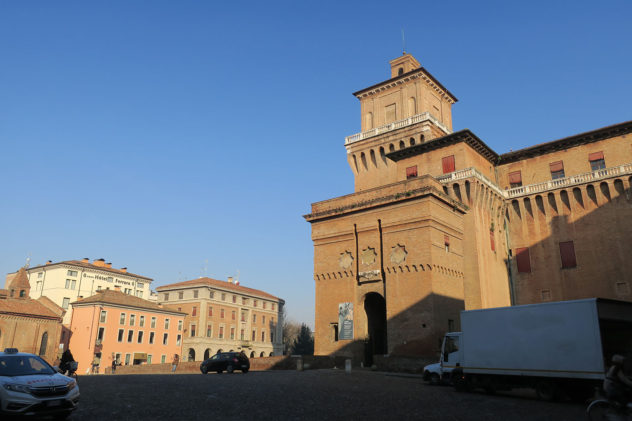 Hotelが本当に城の前