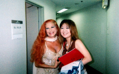 大先輩、ミルバとの再会